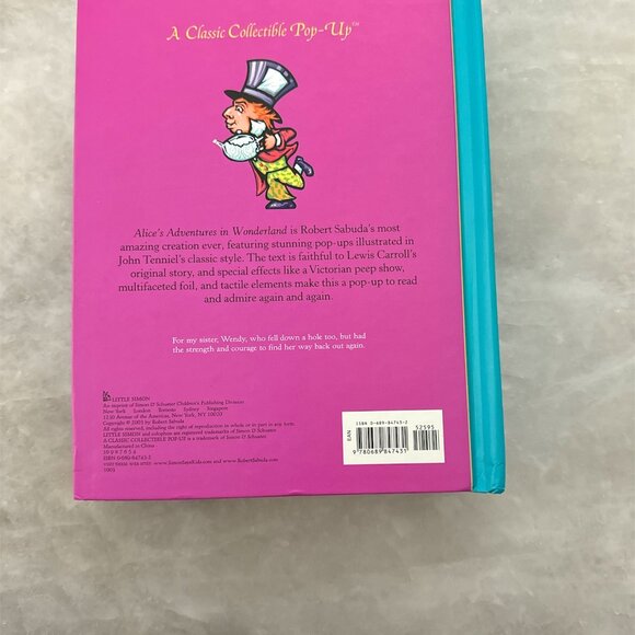 Alice's Adventures in Wonderland by Lewis Carroll (2003, Novelty Book) - Picture 9 of 11